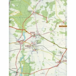 SCHARMÜTZELSEE, BAD SAAROW UND UMGEBUNG - Wanderkarte