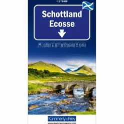 SCHOTTLAND, REGIONALSTRASSENKARTE 1:275 000