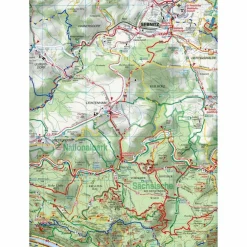 SÄCHSISCH-BÖHMISCHE SCHWEIZ 1 : 30 000. - Wanderkarte