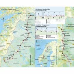 SCHWEDEN: KUNGSLEDEN - Wanderführer