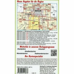 SÜDLICHES BERLIN - TELTOW, LUDWIGSFELDE - Wanderkarte