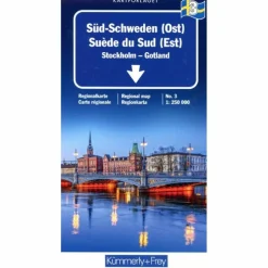 SÜD-SCHWEDEN (OST) NR. 03 REGIONALKARTE SCHWEDEN 1:250 000 - Straßenkarte
