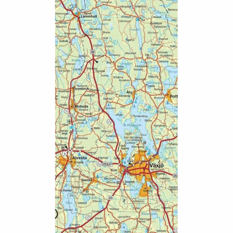 SÜD-SCHWEDEN (SÜD) NR. 01 REGIONALKARTE SCHWEDEN 1:250 000 - Straßenkarte