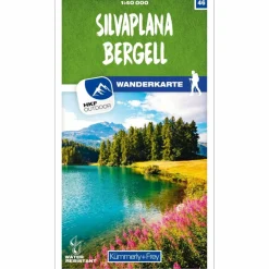 SILVAPLANA - BERGELL 46 WANDERKARTE 1:40 000 MATT LAMINIERT