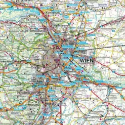 ÖSTERREICH, STRAßENKARTE 1:300.000, FREYTAG & BERNDT - Straßenkarte