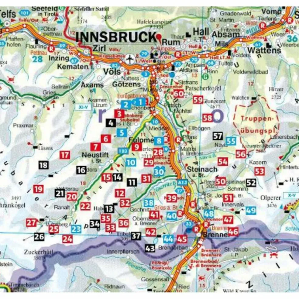 STUBAI - WIPPTAL - Wanderführer