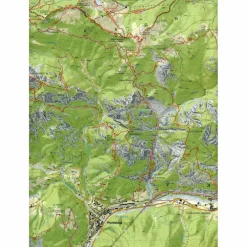 TABACCO #18 ALPI CARNICHE 1:25000 - Wanderkarte