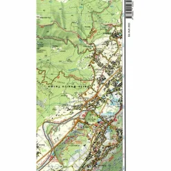 TABACCO WANDERN 1 : 25 000  VAL CAMONICA BRENO - VAL CAFFARO - Wanderkarte