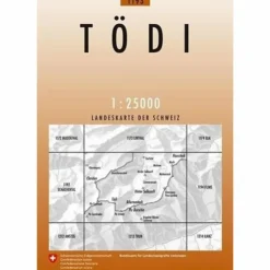 TÖDI 1 : 25 000 - Wanderkarte