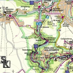 THARANDER WALD - Wanderkarte