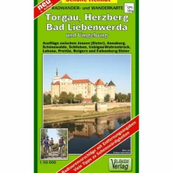 TORGAU UND UMGEBUNG 1 : 50 000 - Wanderkarte