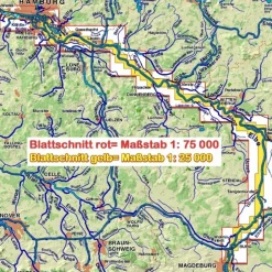 TOURENATLAS TA8 WASSERWANDERN 08 MAGDEBURG-HAMBURG - Reiseführer