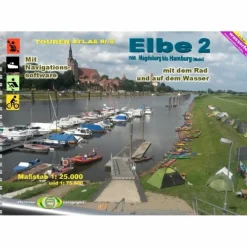 TOURENATLAS TA8 WASSERWANDERN 08 MAGDEBURG-HAMBURG - Reiseführer