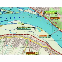 TOURENATLAS TA8 WASSERWANDERN 08 MAGDEBURG-HAMBURG - Reiseführer