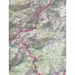 TRAVERSÉE DE LA CORSE GR20 1:50 000 - Wanderkarte