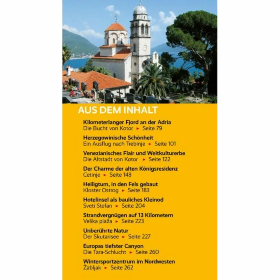 TRESCHER REISEFÜHRER MONTENEGRO