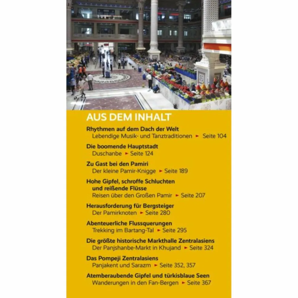 TRESCHER REISEFÜHRER TADSCHIKISTAN