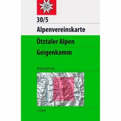 ÖTZTALER ALPEN, GEIGENKAMM 1:25 000 - Wanderkarte