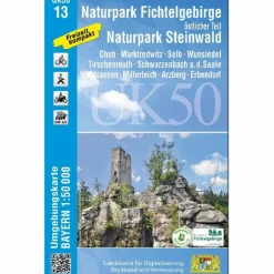 UK50-13 NATURPARK FICHTELGEBIRGE, ÖSTLICHER TEIL