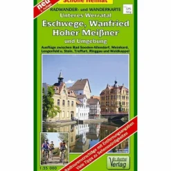 UNTERES WERRATAL. ESCHWEGE, WANFRIED - Wanderkarte