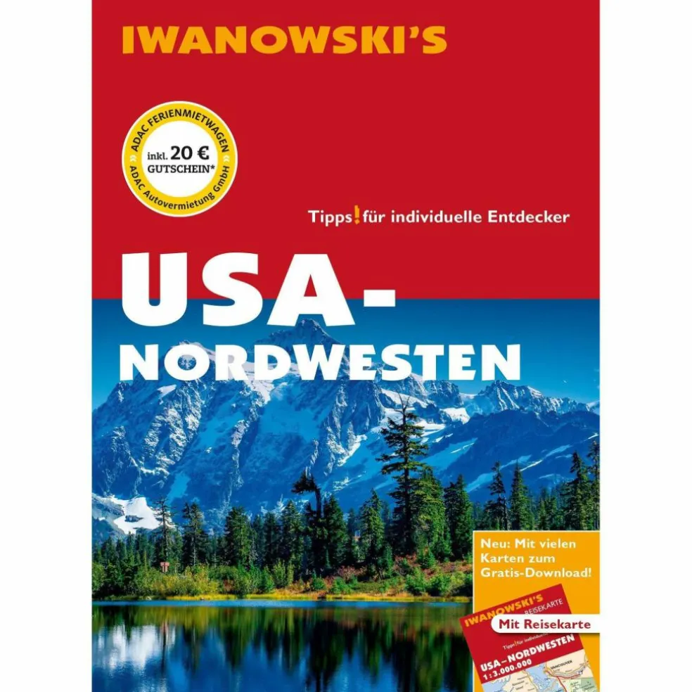 USA-NORDWESTEN - REISEFÜHRER VON IWANOWSKI - Reiseführer