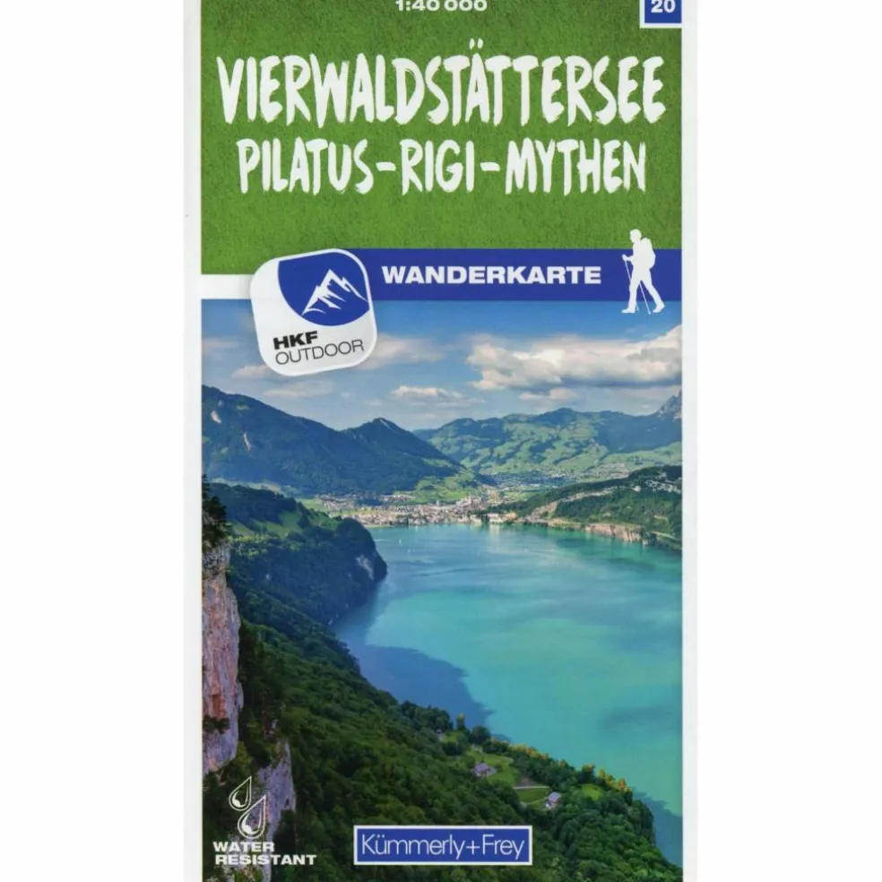 VIERWALDSTÄTTERSEE / PILATUS - RIGI - MYTHEN 20 WANDERKARTE - Wanderkarte