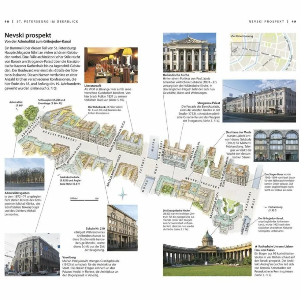 VIS-À-VIS REISEFÜHRER SANKT PETERSBURG - Reiseführer