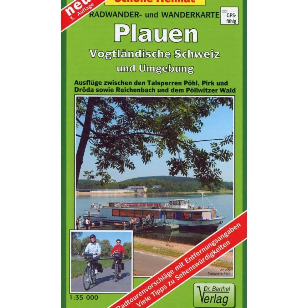 VOGTLÄNDISCHE SCHWEIZ 1 : 35 000. WANDER - Wanderkarte