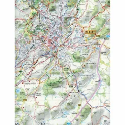 VOGTLÄNDISCHE SCHWEIZ 1 : 35 000. WANDER - Wanderkarte