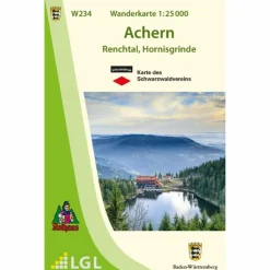 W234 WANDERKARTE 1:25 000 ACHERN