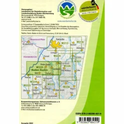 W225 WANDERKARTE 1.25 000 BADEN-BADEN