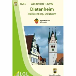 W255 WANDERKARTE 1:25 000 DIETENHEIM