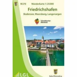 W270 WANDERKARTE 1:25 000 FRIEDRICHSHAFEN