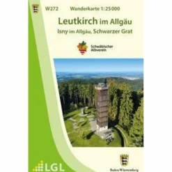 W272 WANDERKARTE 1:25 000 LEUTKIRCH IM ALLGÄU