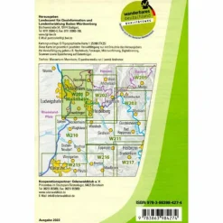 W201 WANDERKARTE 1:25 000 MANNHEIM