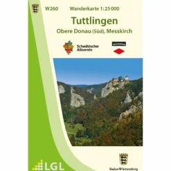 W260 WANDERKARTE 1:25000 TUTTLINGEN