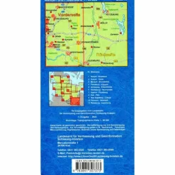 WANDER- UND FREIZEITKARTE RATZEBURG - LAUENBURG