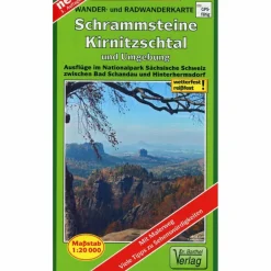 WANDER- UND RADWANDERKARTE SCHRAMMSTEINE - Wanderkarte
