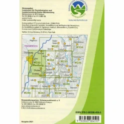 WANDERKARTE 1:25 000 OFFENBURG