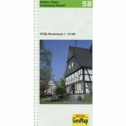 WANDERKARTE 58 NETPHEN, SIEGEN, FREUDENBERG - Wanderkarte