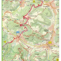 WANDERKARTE ALBSTEIG (HW1), SCHWÄBISCHE - Wanderkarte