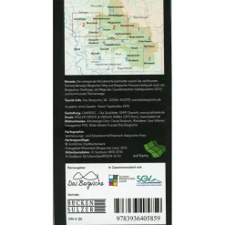 WANDERKARTE BERGISCHES LAND #2 1:25.000 - Wanderkarte