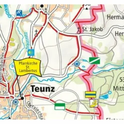 WANDERKARTE GOLDSTEIG 1 : 50 000 - Wanderkarte