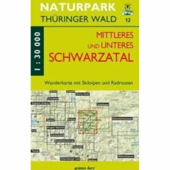 WANDERKARTE MITTLERES/UNTERES SCHWARZATAL