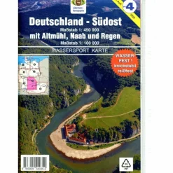 WASSERSPORT-WANDERKARTE 04. DEUTSCHLAND-SÜDOST