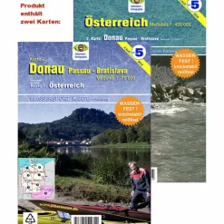 WASSERSPORT-WANDERKARTE ÖSTERREICH - Wanderkarte