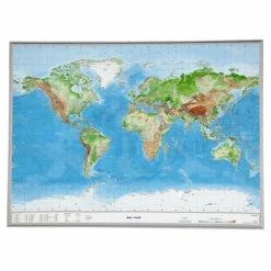 WELT GROSS 1 : 53.000.000 - Weltkarte