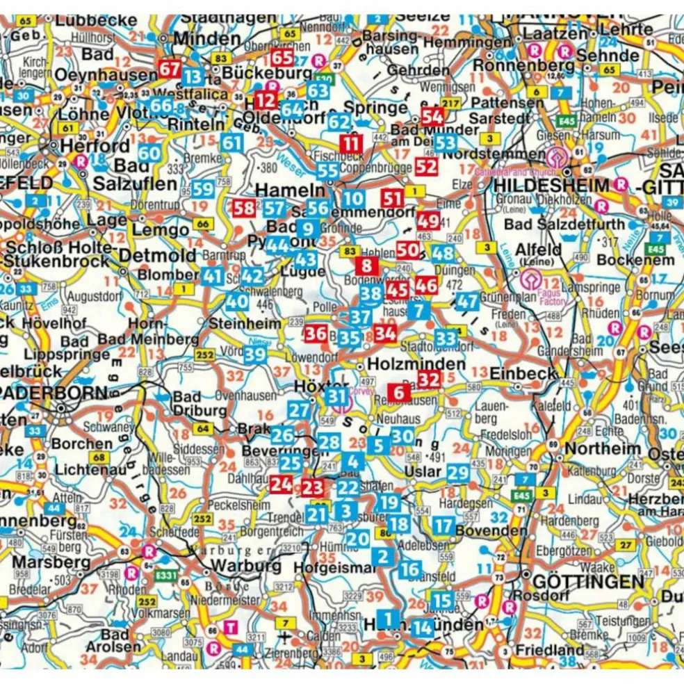 WESERBERGLAND - Wanderführer
