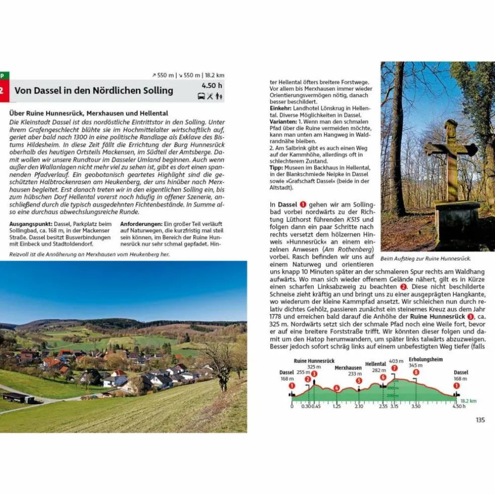 WESERBERGLAND - Wanderführer