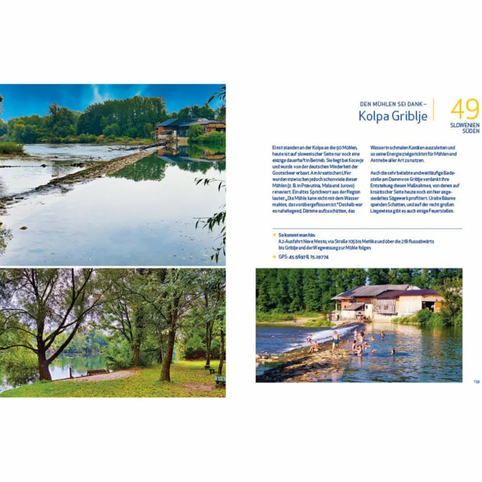 WILD SWIMMING KROATIEN UND SLOWENIEN - Gewässerführer